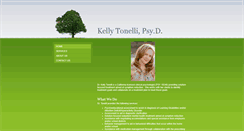 Desktop Screenshot of kellytonelli.com
