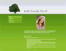 Tablet Screenshot of kellytonelli.com